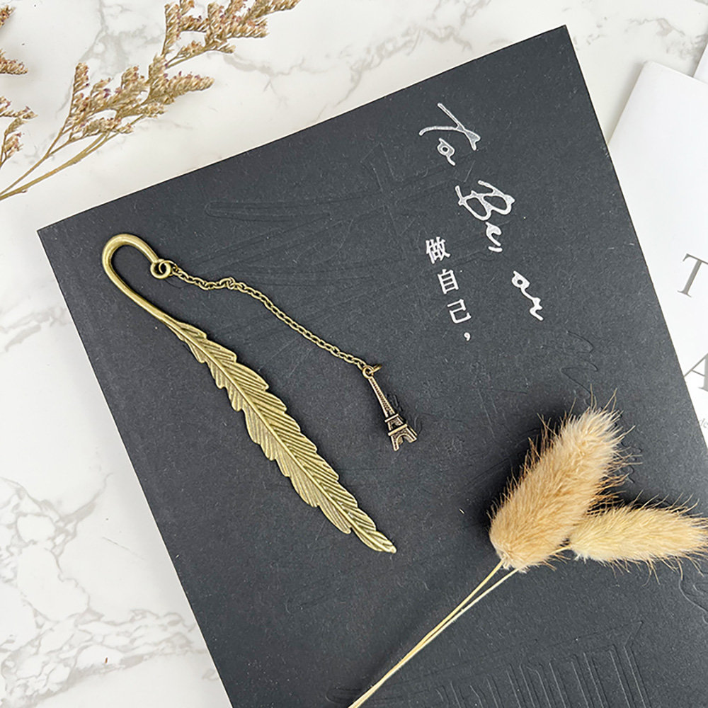 metal-feather-bookmark, , large