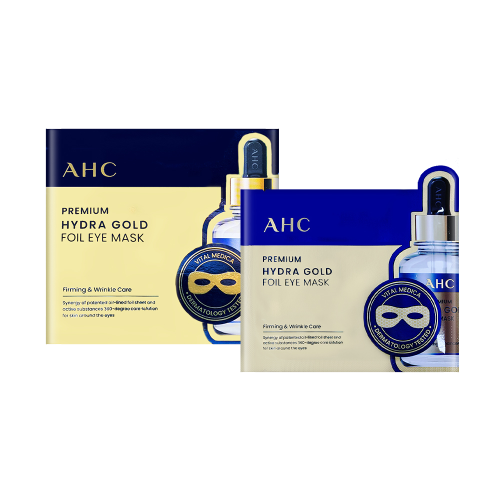 【AHC】極致保濕黃金溫感眼膜 5片, , large
