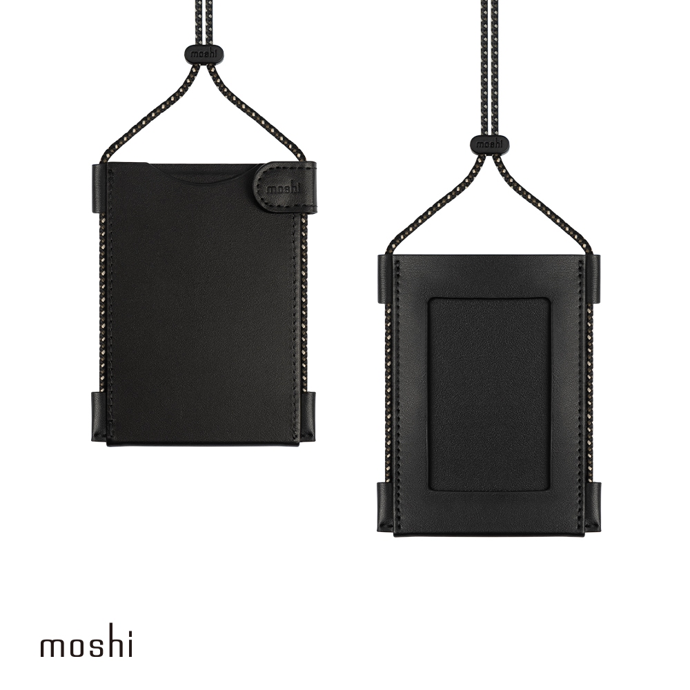 Moshi 雙卡直橫兩用掛繩證件套