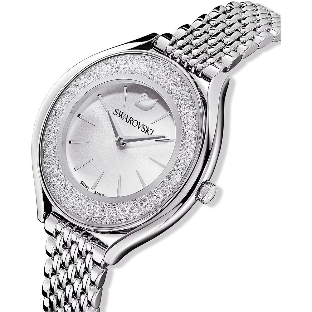 SWAROVSKI 施華洛世奇 Crystalline Aura 送禮 奢華水晶女錶 手錶-35.5mm 5519462, , large