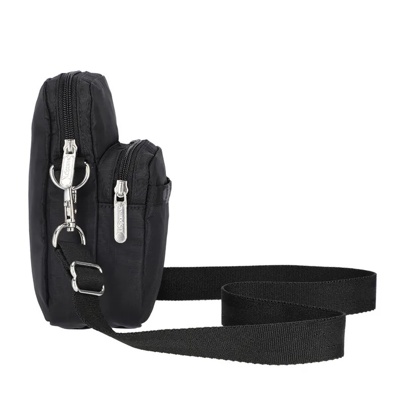 LeSportsac MINI PHONE BAG 迷你手機斜背包 - 永恆黑, , large