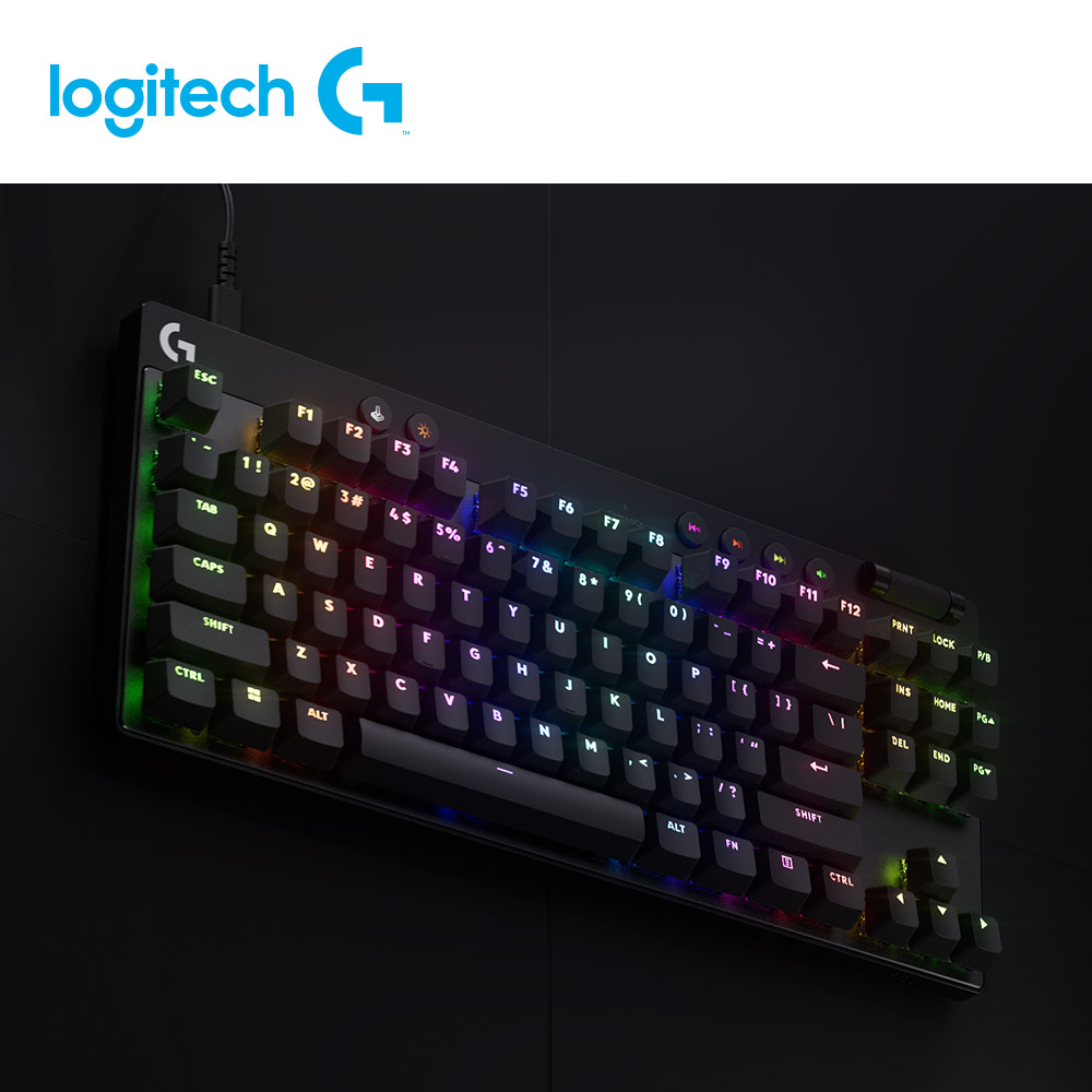 羅技G PRO X TKL RAPID 電競鍵盤, , large