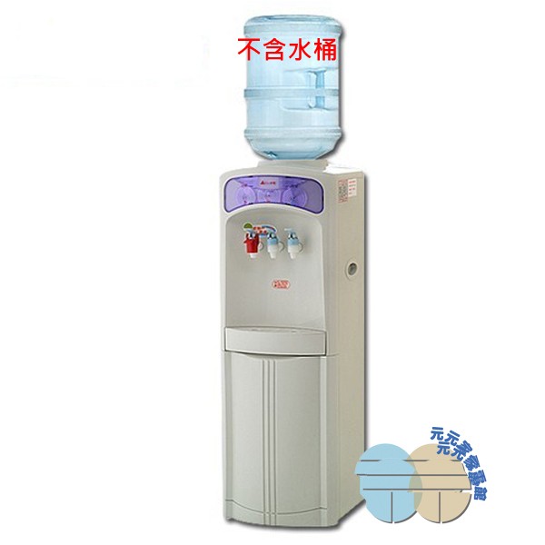 YEN SUN Yuanshan Bottled Water Floor Standing Hot & Cold Water Dispenser (Without Bottle) YS-1994BWSI, , large