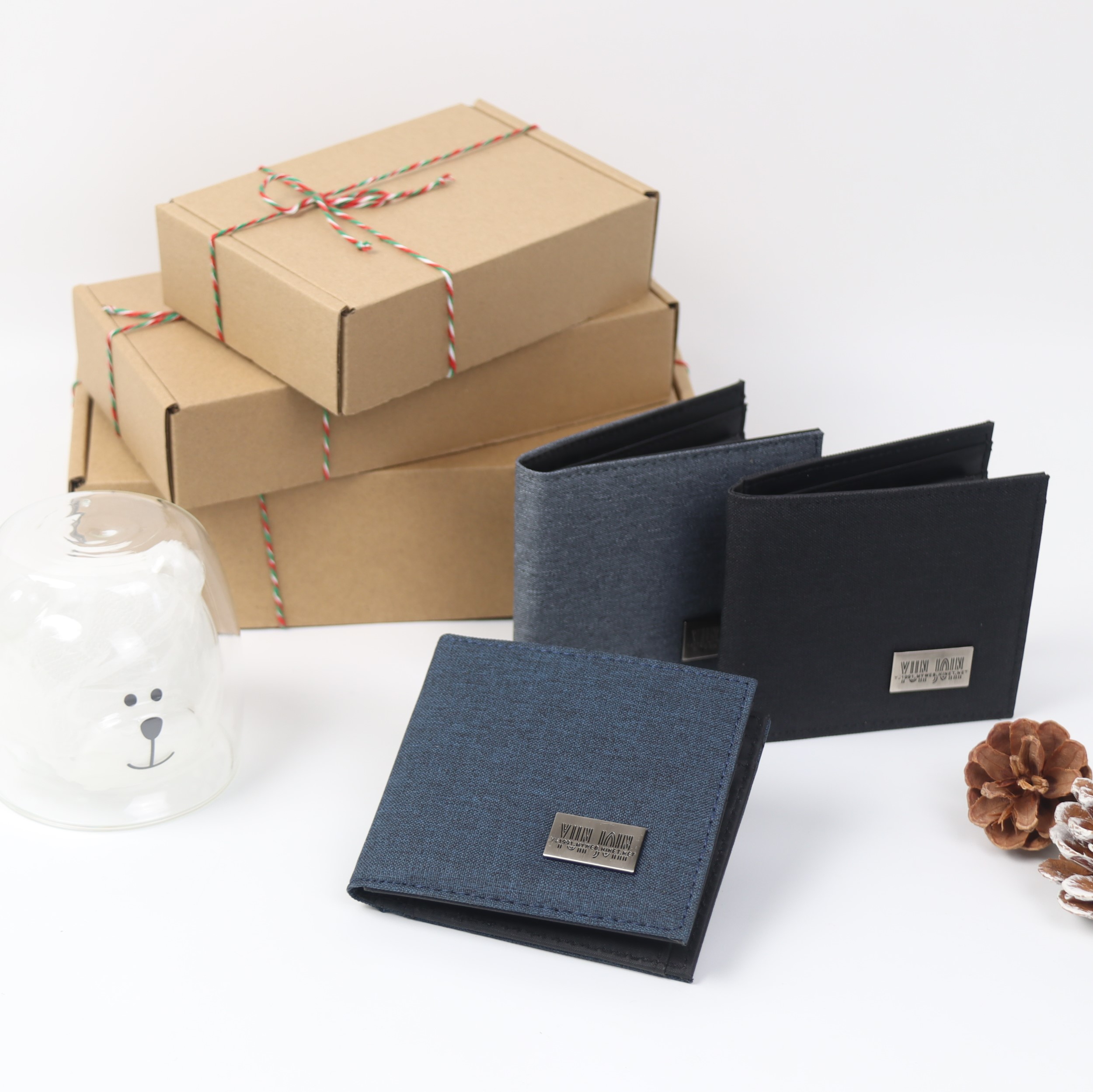 【YUN JOIN】WOVEN Japanese fabric short clip, , large