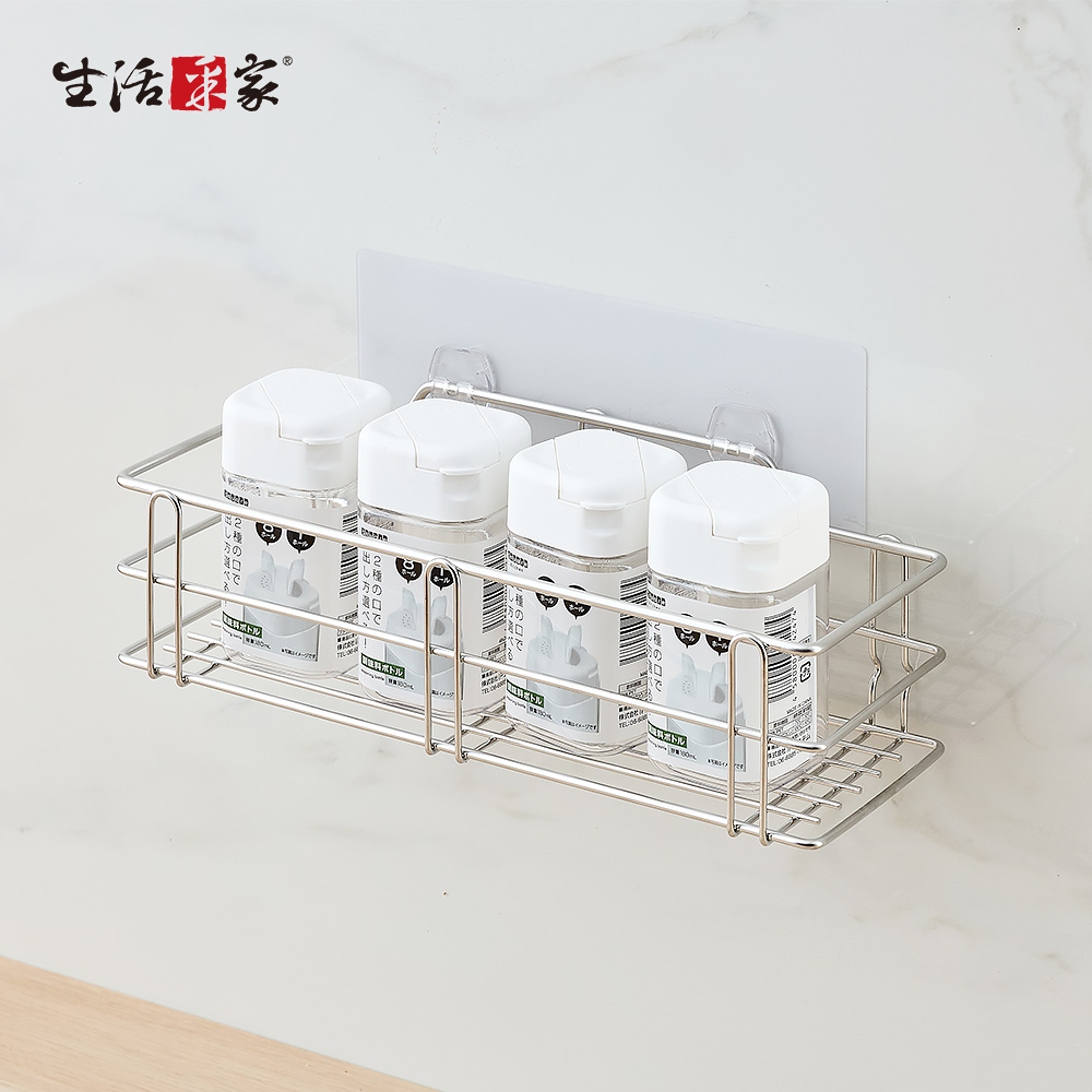 SHCJ LuxiRack壁掛瓶罐置物架 台灣製 304不鏽鋼, , large