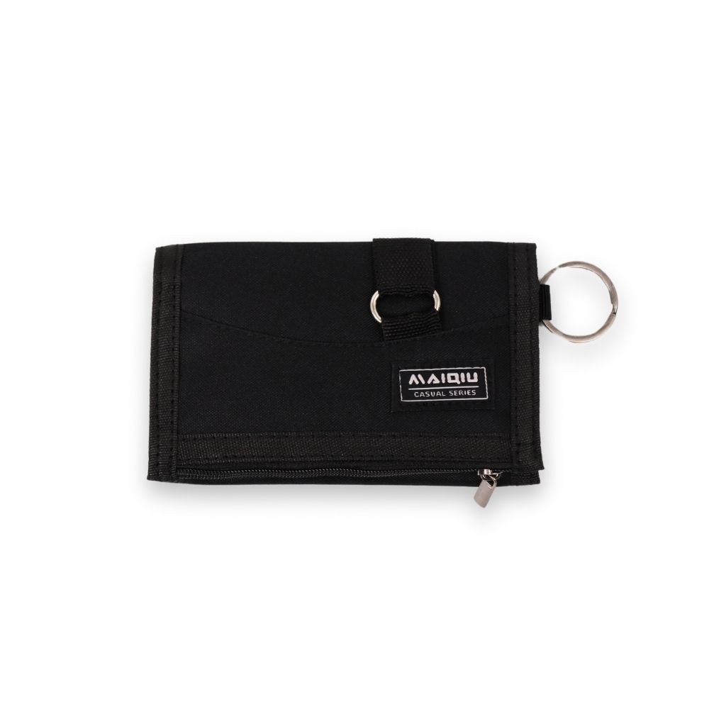 【MQ】Nylon tri-fold short clip