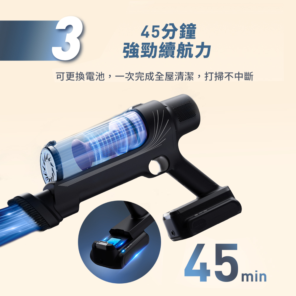特福 TY6A35HT 無線輕量吸塵器, , large