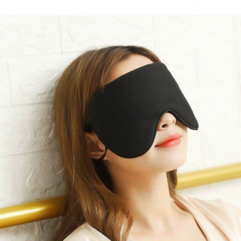 雙面眼罩【3色可選】 睡眠眼罩 眼罩 材質柔軟 不透光 方便調節 超Q材質 透氣 透氣眼罩 眼罩, , large