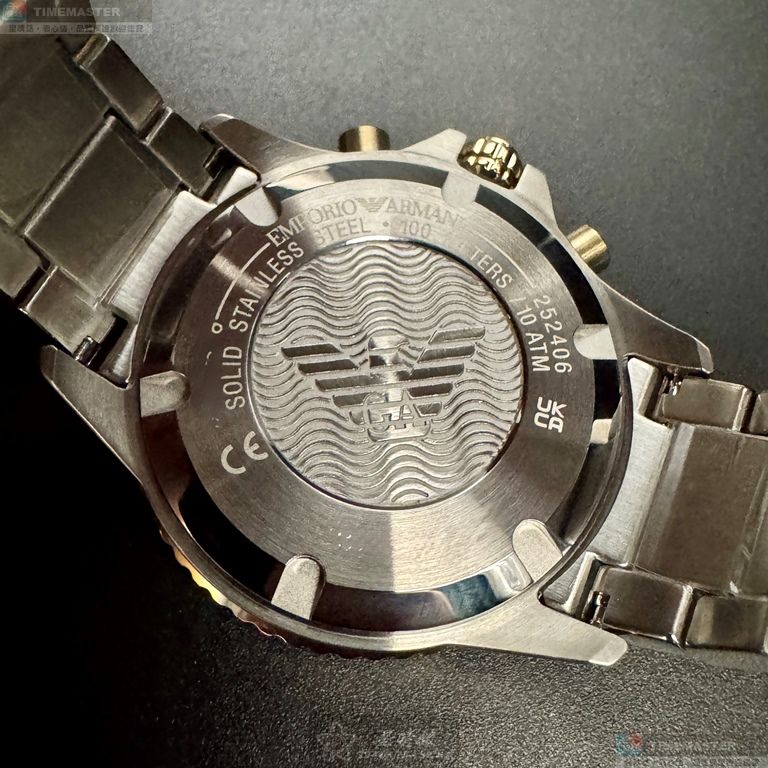 [TIMEMASTER] ARMANI watch, 44mm, AR00080, , large