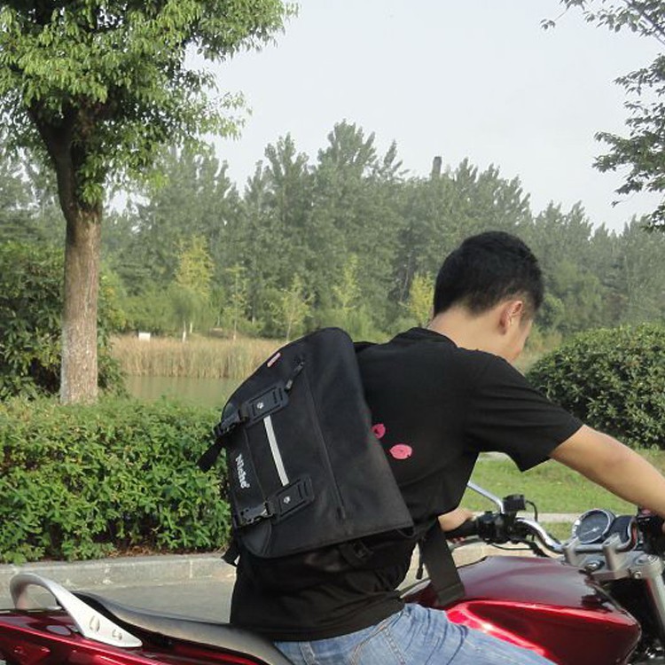 【Niche 樂奇】騎士跨肩背包 郵差包 單肩背包 NMO-2222 贈附雨罩, , large