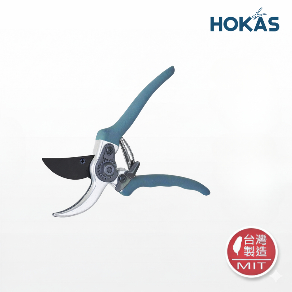 【HOKAS】S810鋁柄園藝剪 (剪定鋏 樹枝剪刀 居家型修枝剪 居家型花剪 果樹剪 嫁接剪), , large