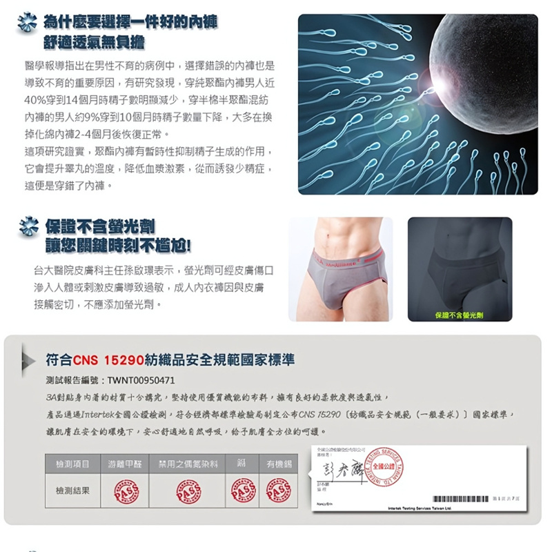 Men's Underpants, , large