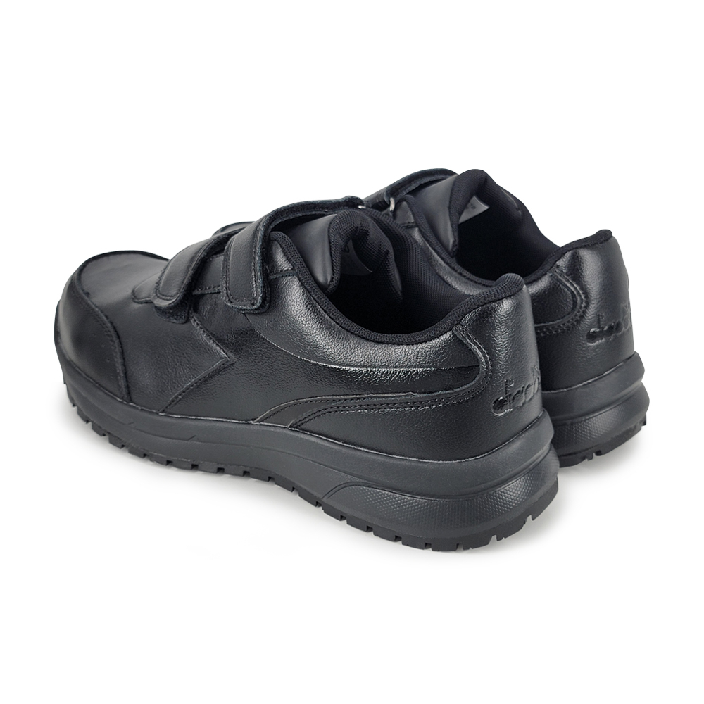 DIADORA迪亞多那 全真皮工作防護鞋 工作鞋 安全鞋 MIT台灣製造 反光 透氣 舒壓 防砸 防穿刺 耐油 防滑 黑, , large