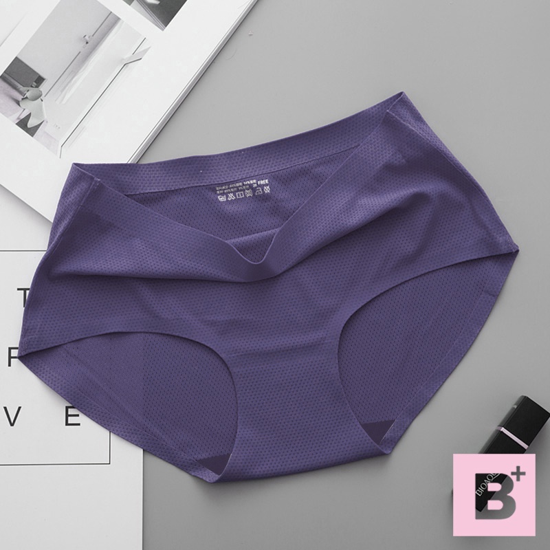 大尺碼-冰絲 高彈 透氣內褲-黑/紅/深藍/粉/紫/膚-0303083, 21紅, large