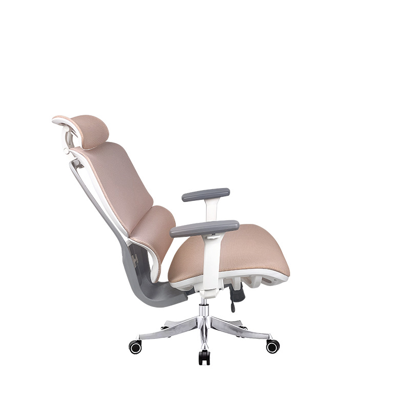 Orange ergonomic chair, , large