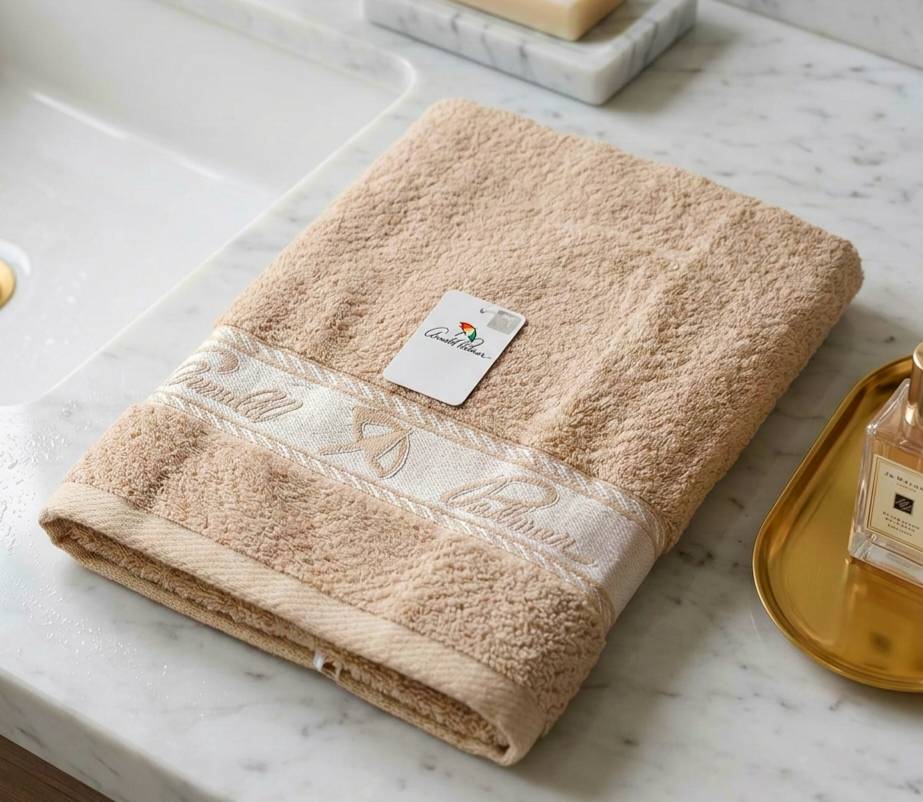 [Kaimei Bath Towel] Random Excellent MIT Taiwan Umbrella Brand LOGO Bath Towel Top Quality 12 Liang Ultra Thick Pure Cotton Satin Brand Authorized Kaimei Cotton Industry, , large