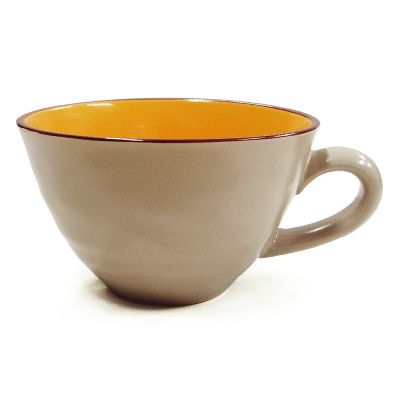 [豐名日本餐具] 咖啡杯 橙色 / C00CS9-40-2