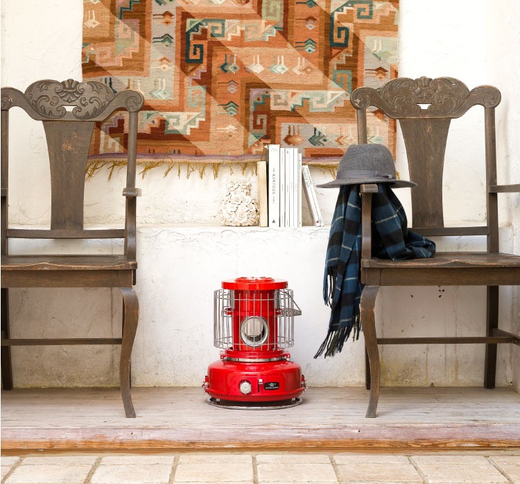 【可易家電】日本千石阿拉丁卡式瓦斯暖爐 | 露營界知名時尚潮流品 SAG-BF02A(紅), , large