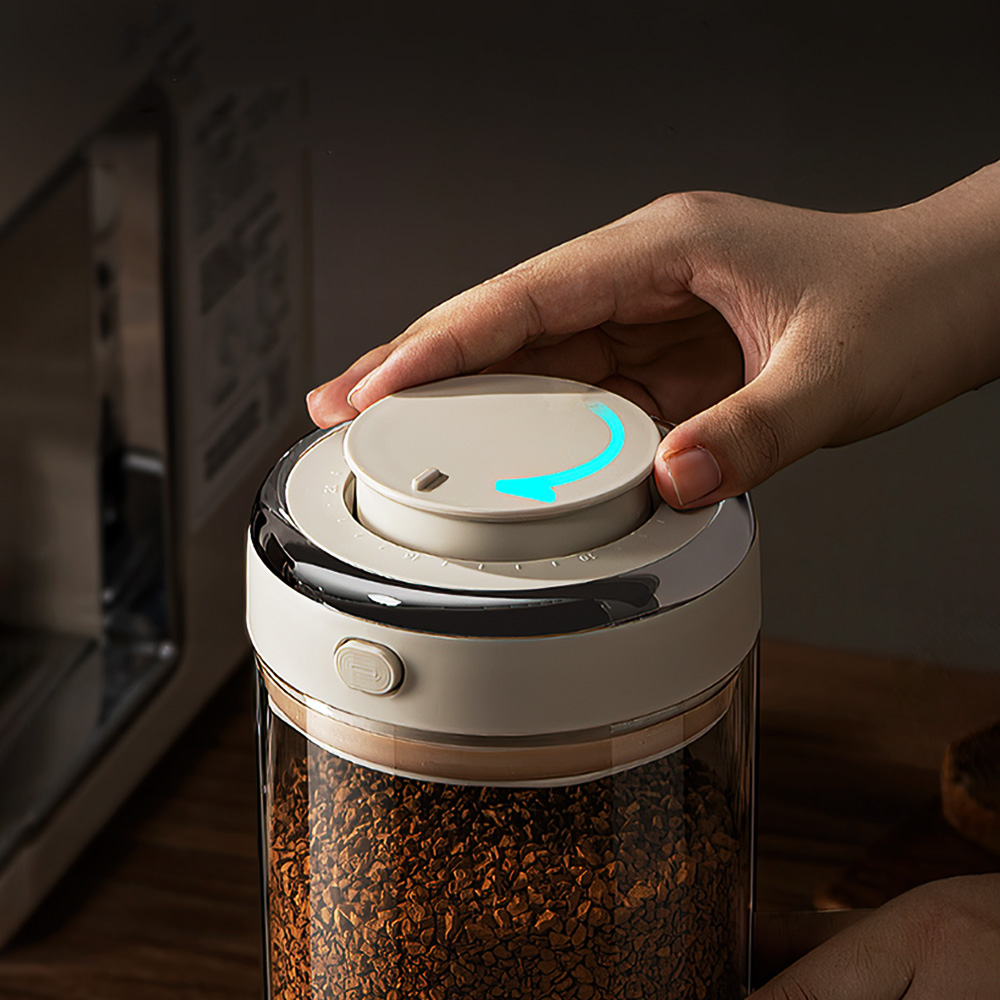 【上手家居】密封罐 1700ml(真空罐/真空密封罐/咖啡豆罐/保鮮罐/咖啡密封罐/防潮罐), , large