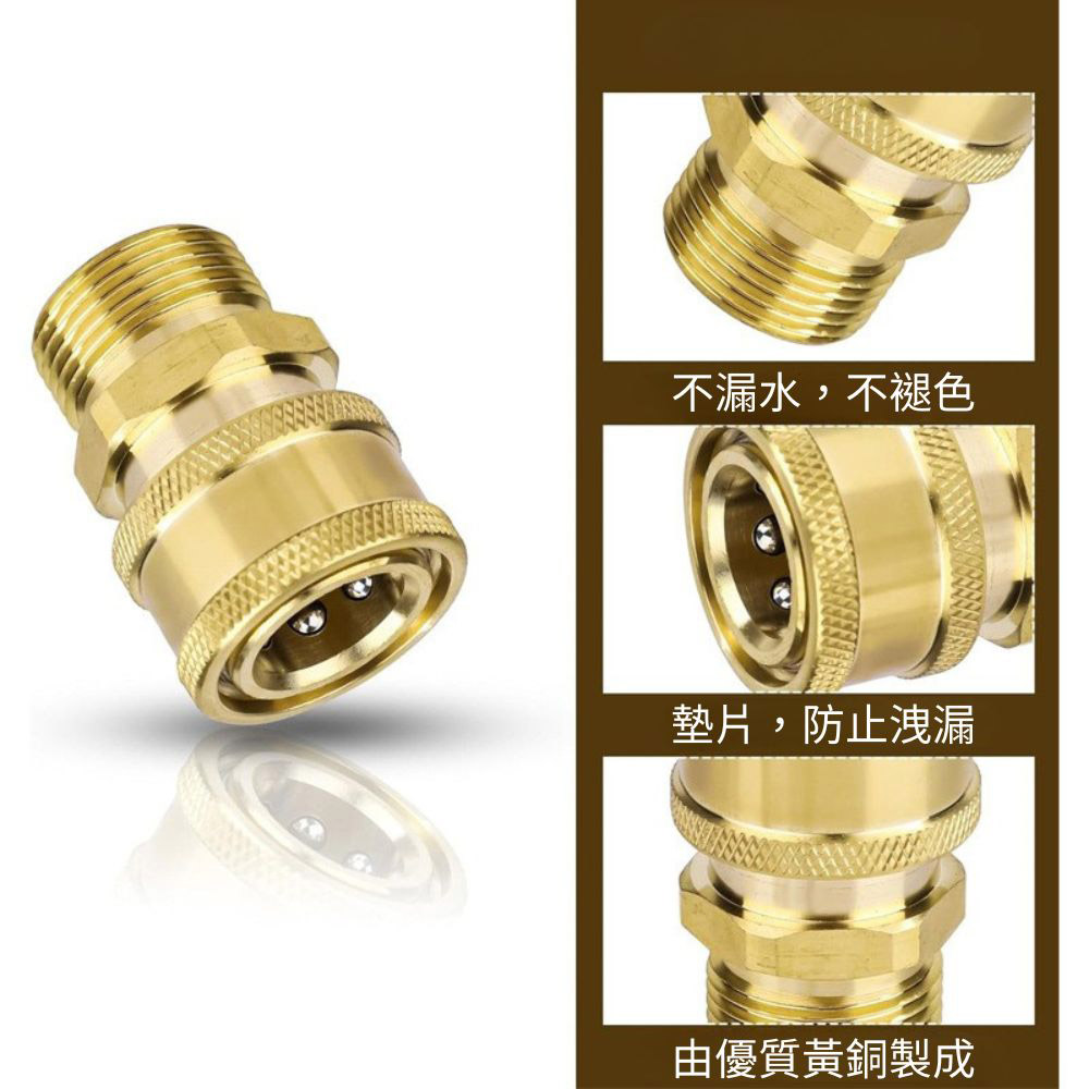 High-pressure quick connector (male 11.8mm / female 22mm), , large