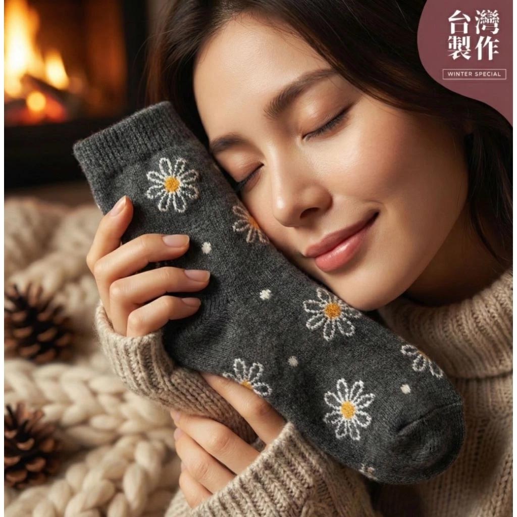[Kaimei Cotton Industry] 6 pairs of random excellent winter essentials🔥 (women's) exquisite warm socks cold socks warm socks wool socks long socks winter socks, , large