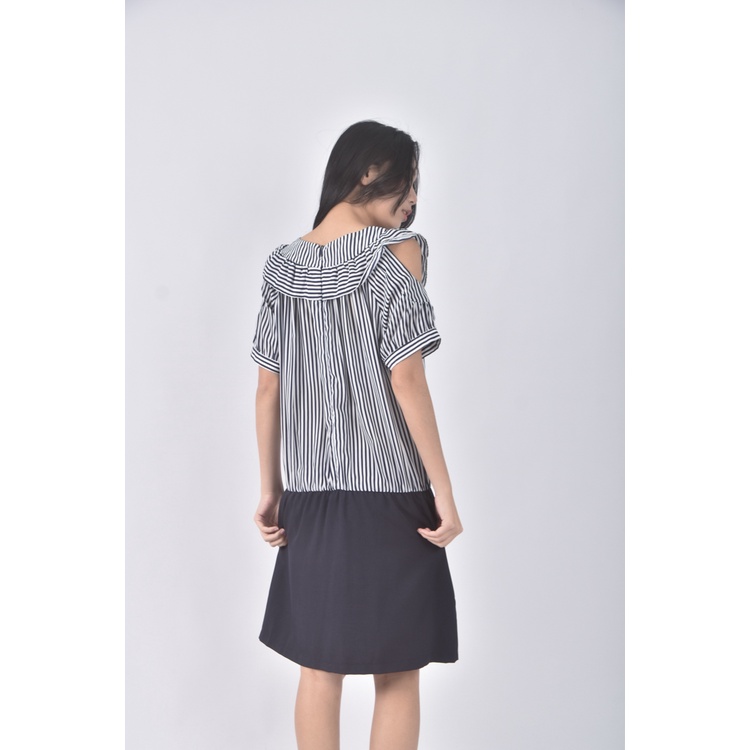 (S) two cv fashion質感藍色洋裝二手衣, , large