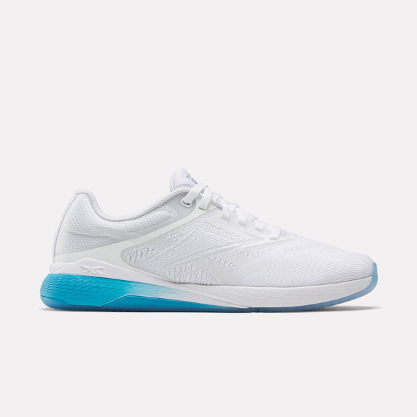 Reebok Nano X5 女 訓練鞋 穩定 健身 重訓 白 藍 [100225451], , large