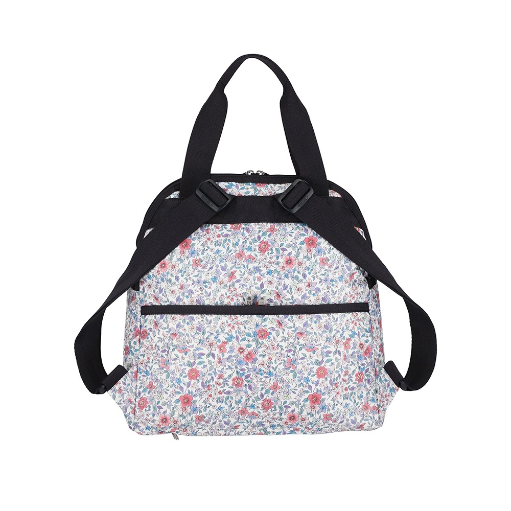 |快速出貨|Lesportsac Double Trouble Backpack 手提兩用後背包媽媽包 - 織錦花語, , large
