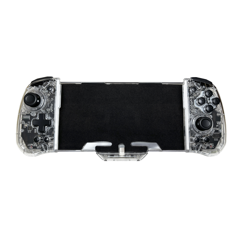 Transparent LED Plug-in Controller for Nintendo Switch