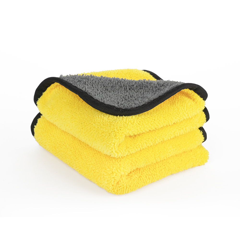 Dual Color Ultra Soft Absorbent Car Wash Towel, , large