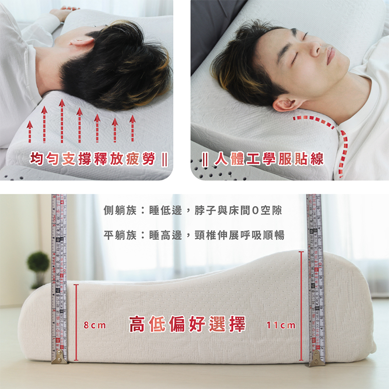 ［熊棉］黑科技石墨烯乳膠智慧枕, , large