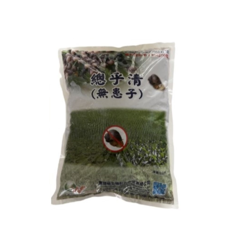 【向花緣】總乎清 有機肥料 (具有蝸牛、福壽螺、蛞蝓、螺類防治功效) - 3公斤, , large