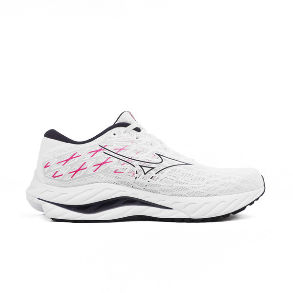 Mizuno Inspire 男 慢跑鞋 運動 乳癌防治協會聯名款 避震 穩定 支撐 白 [J1GC245201], , large