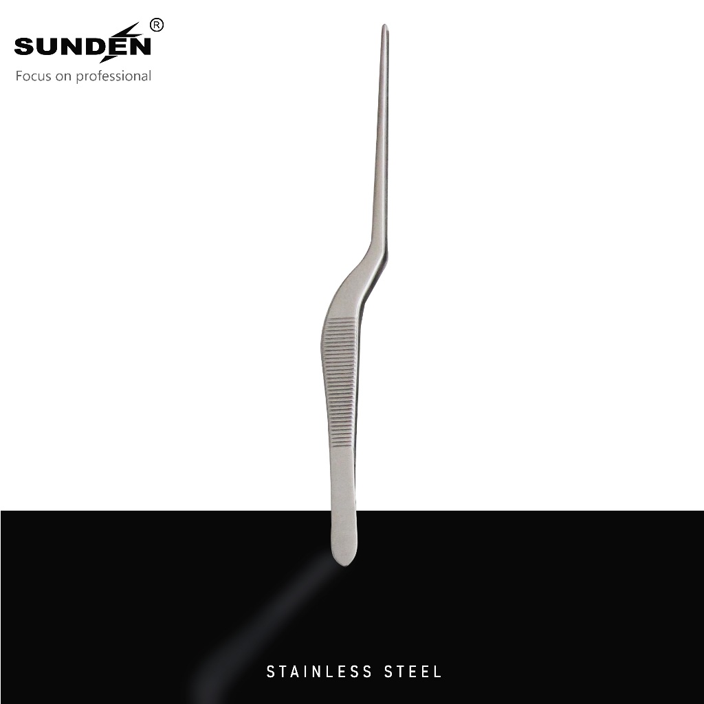 Stainless Steel Ear Wax Removal Tweezers, Spiral Design, Professional Ear Care Tool, SUNDEN SD2118, , large