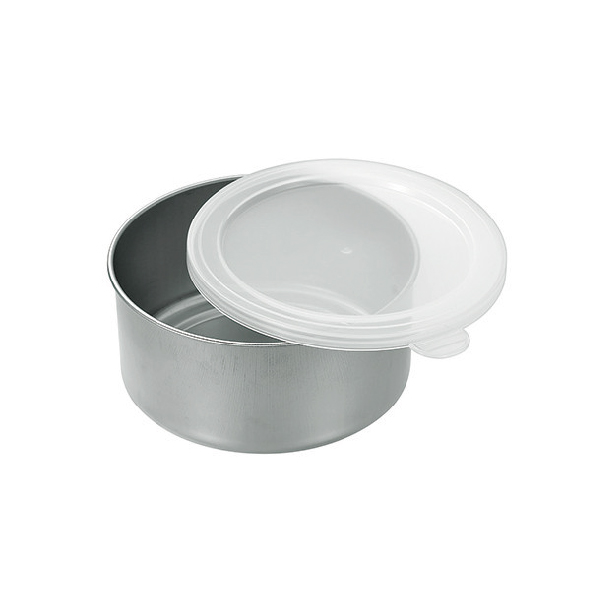 ECHO 4.5 Round Deep Stainless Steel Food Storage Container, , large