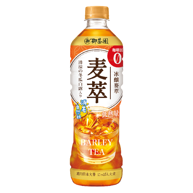 御茶園冰釀麥萃低熱量 590ml, , large
