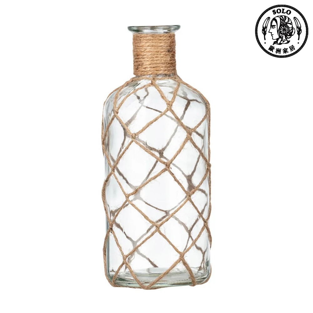 【SOLO Vintage】LCW Home 24cm Flower Vase Wine Bottle Decoration Made in Turkey, , large