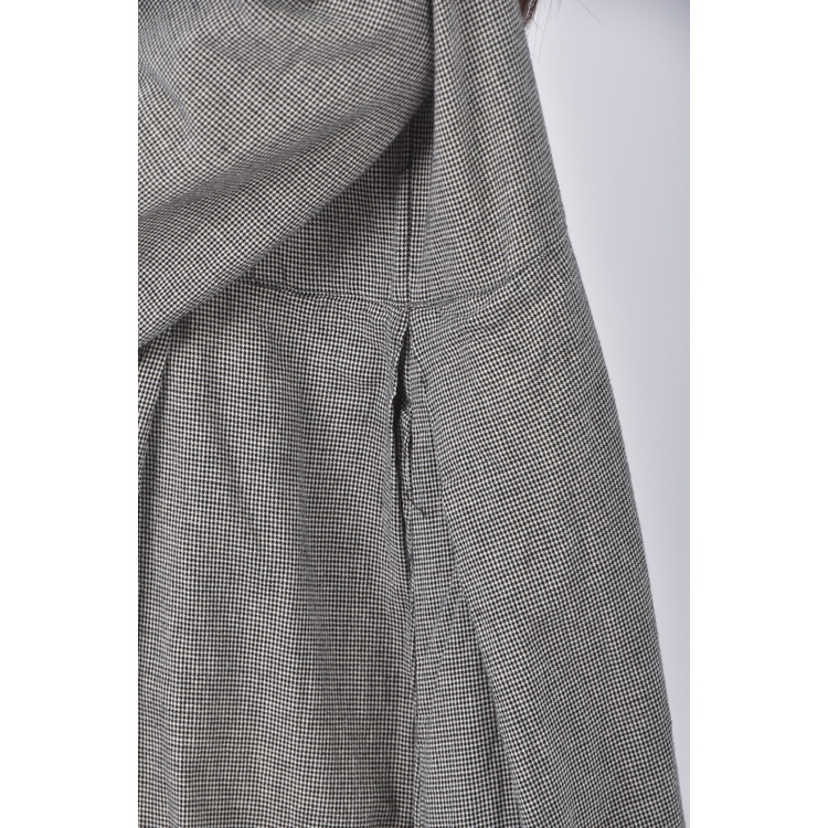 (F) bliss bunch質感方領灰色洋裝二手衣, , large