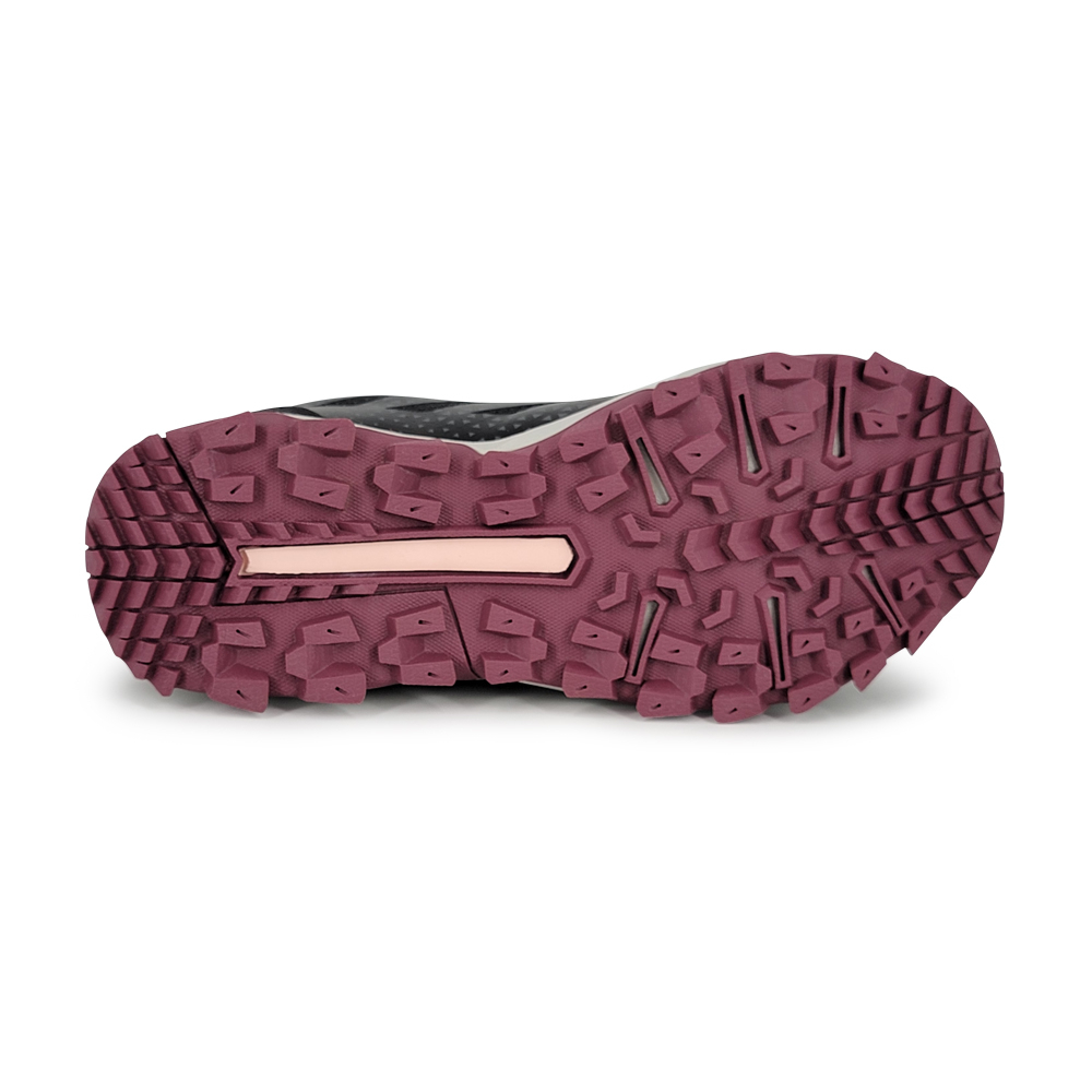 DIADORA迪亞多那 防潑水越野鞋 女運動鞋 登山鞋 透氣 康特杯 保護後跟 散熱 排濕 彈力 耐磨 防滑 黑 紅, , large