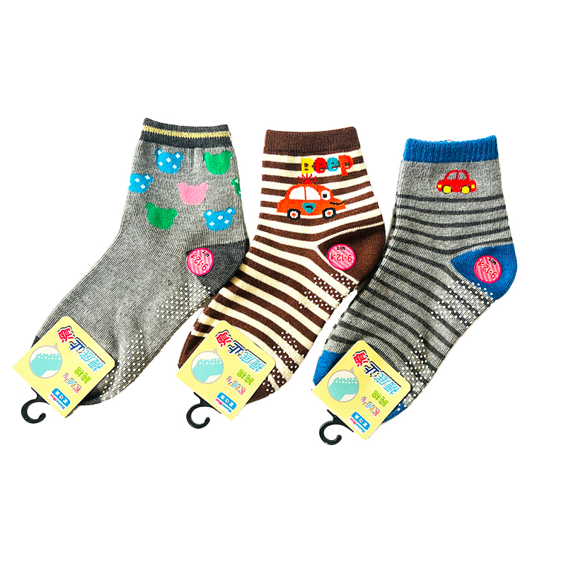 桔植坊王子止滑童襪0396 9~12才(款式隨機出貨)