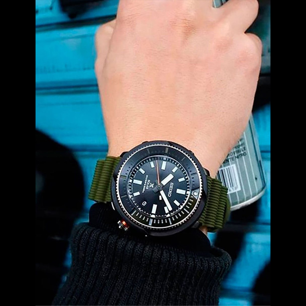SEIKO 精工 PROSPEX 鮪魚罐頭太陽能潛水手錶 V157-0DE0G(SNE547P1), , large