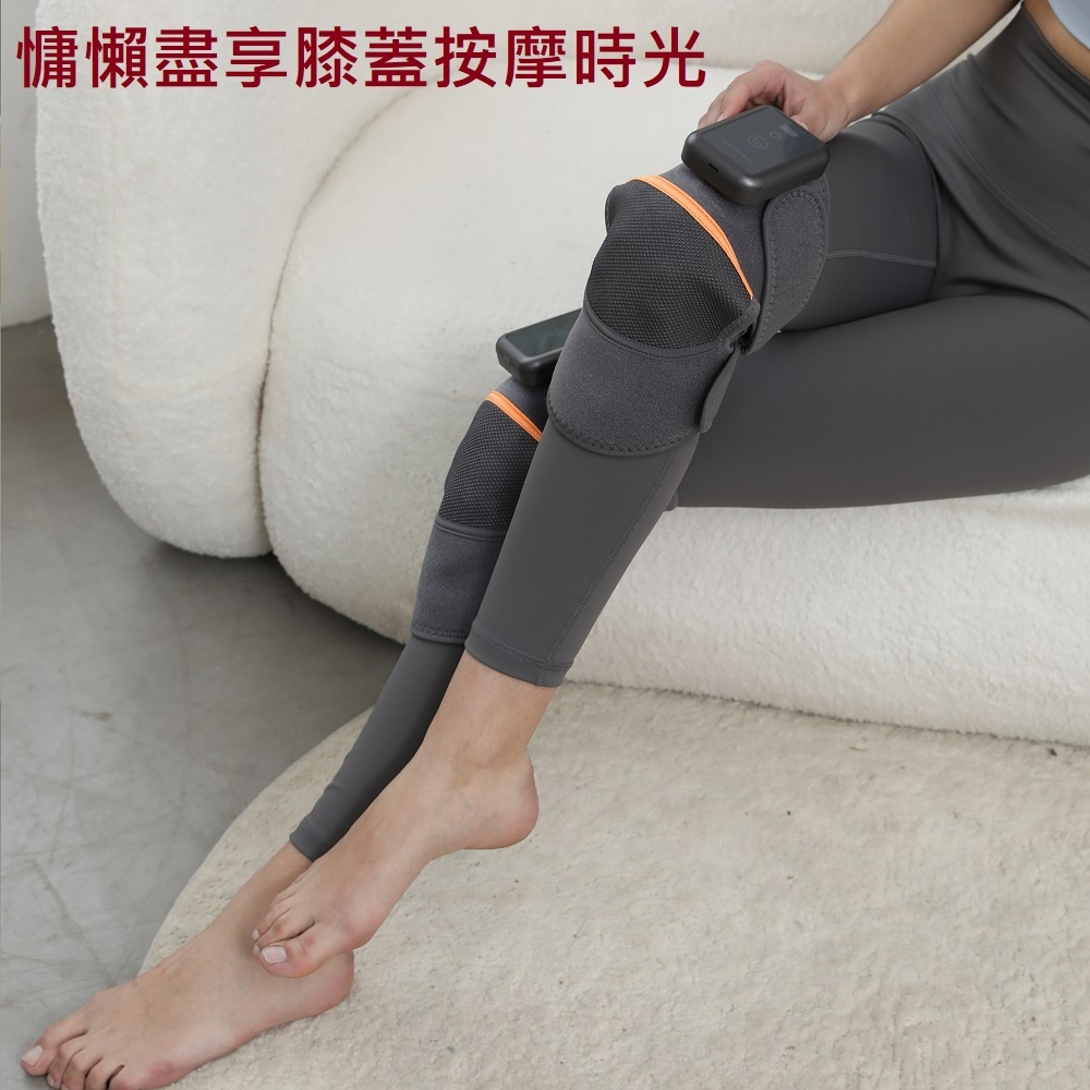 【Smart bearing 智慧魔力】至尊護膝護肘護肩熱敷墊按摩綁帶, , large