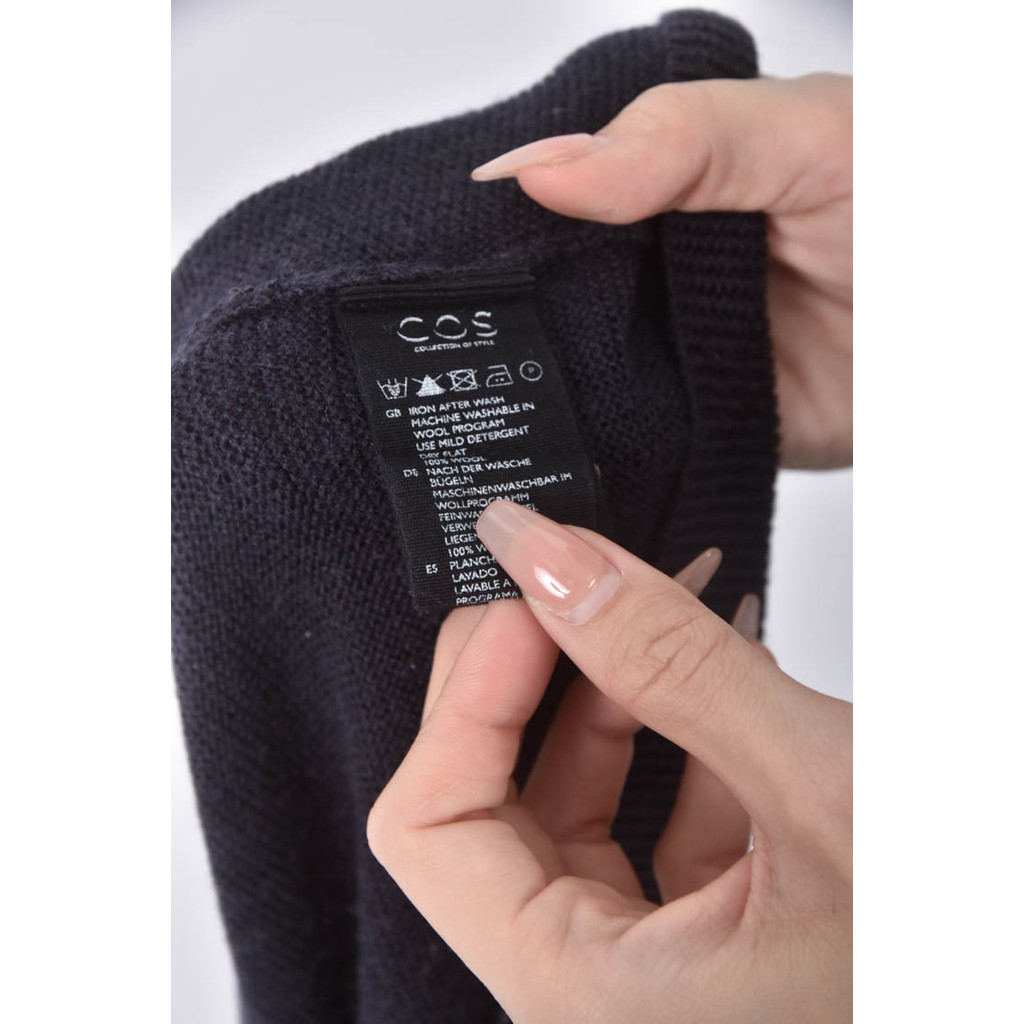 (XL) cos黑色長袖上衣二手衣, , large