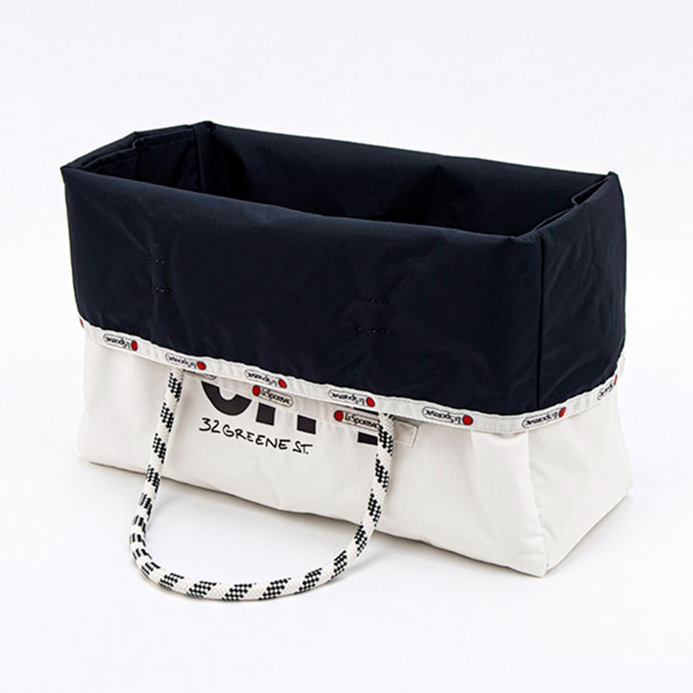 |快速出貨|Lesportsac Large Two-Way Tote 大型雙面托特包 送禮-柔霧白, , large