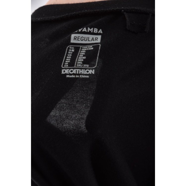 (XL) 【范姜彥豐私服】decathlon男裝運動棉質無袖背心黑色上衣二手衣, , large