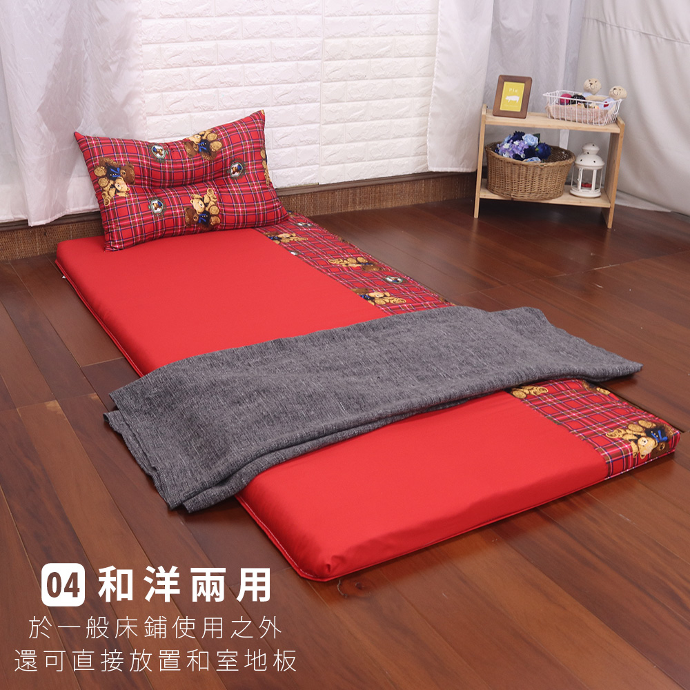 British Royal Bear Bamboo Single Breathable Mattress, , large