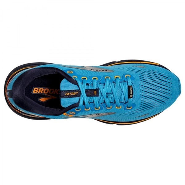 Brooks Ghost 15 Gtx 男 慢跑鞋 魔鬼系列 15代 路跑 緩衝 防水 藍 [1103941D480], , large