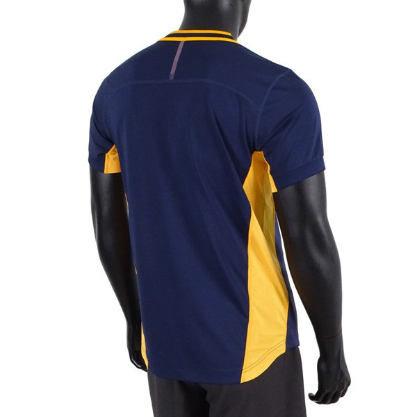 Asics MATCH M SS TEE 男 短袖 T恤 網球 運動 快乾 網布 深藍 [2041A132-400], , large
