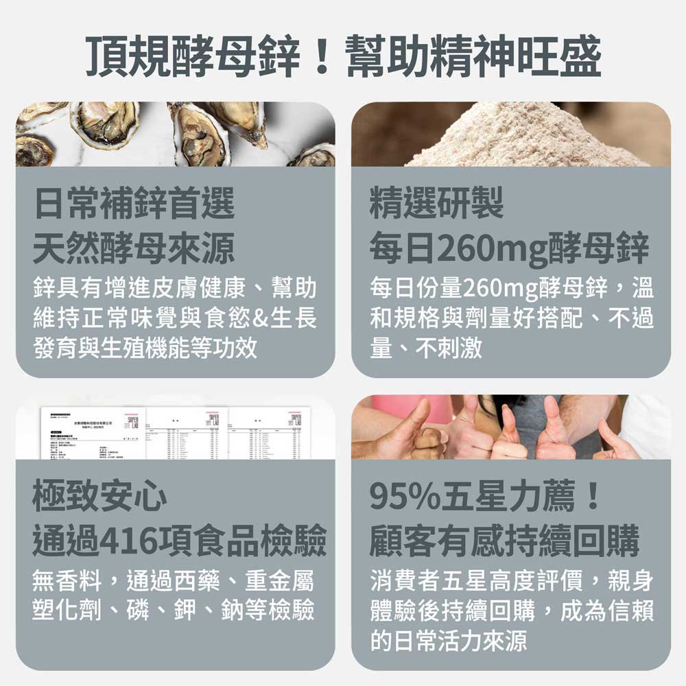 【FJ豐傑生醫】酵母鋅+牛磺酸-30顆/袋(滋補強身ｘ維持能量正常代謝), , large