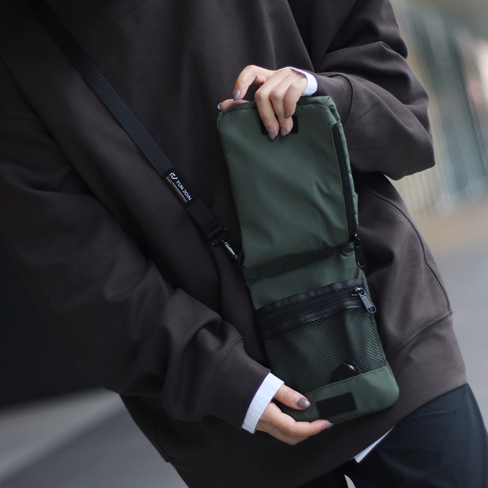 AIRFLOW-Pocket Vault Anti-theft travel bag + mobile phone lanyard, , large